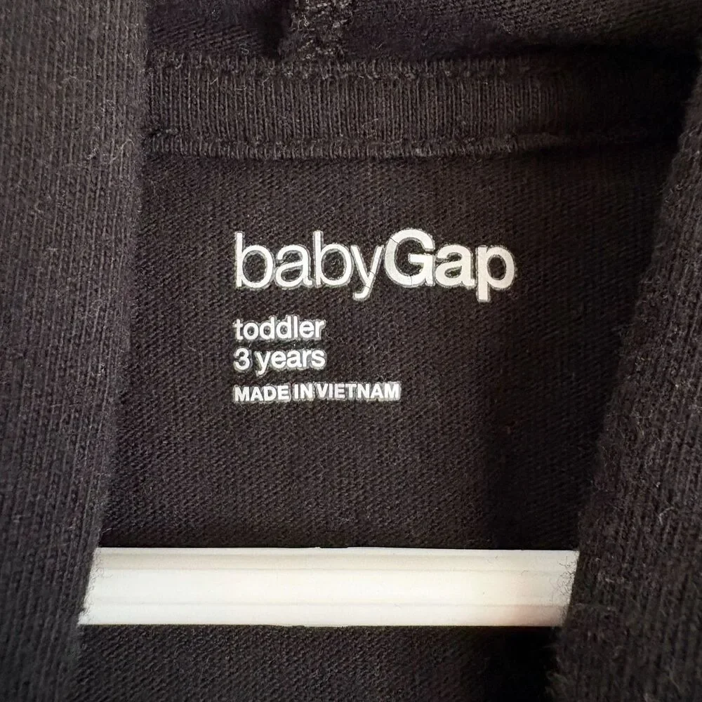babyGap Jack O'Lantern 3/4 Sleeve Hoodie Shirt